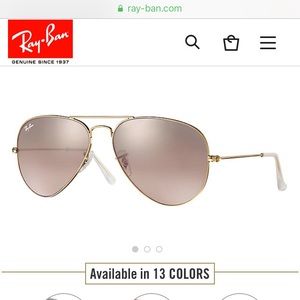 gold ray bans